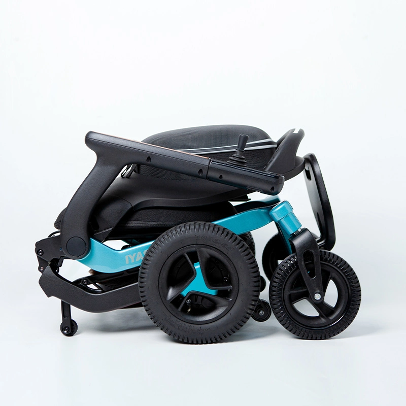 Large Storage Basket Power Folding Handicap Scooter Wheelchair