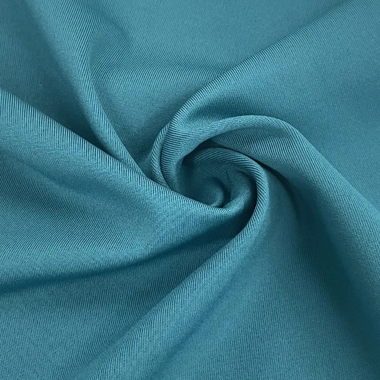 Original Factory Shiny Moderate Polyester Spandex Polyamide Nylon Elastane Knit Fabrics for Garment