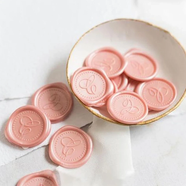 Custom Logo Wax Seal Sticker for Wedding Invitation Crafts