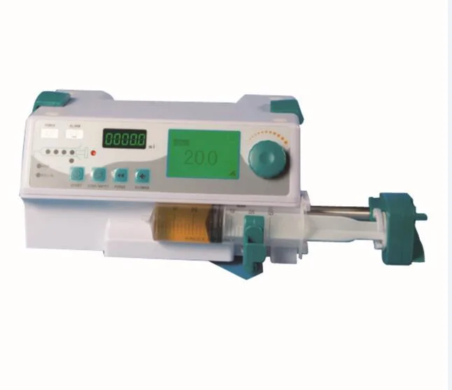 Factory Medical Syringe Pump with Voice Alarm System