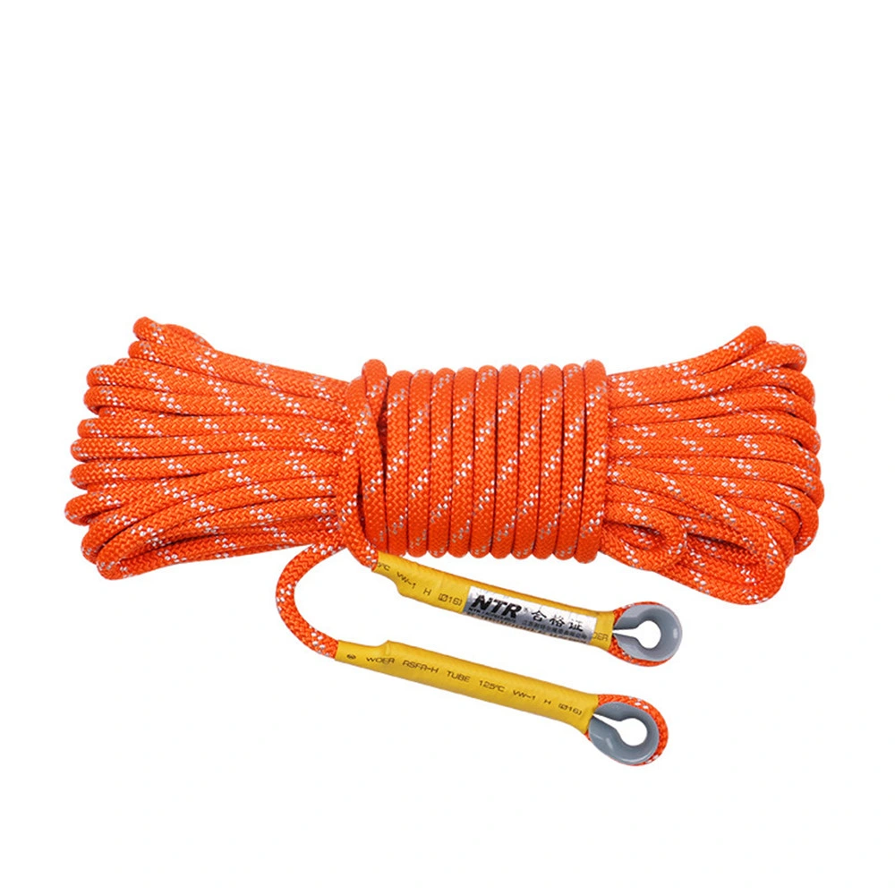 Customized Rescue Escape Rope Polyester Climbing Rope 8mm