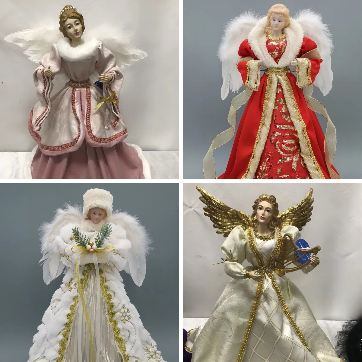 OEM Factory Customized Christmas Decoration Figurine Christmas Resin Figurine Polyresin Figurines Porcelain Ceramic Figurine Resin Figure Manufacturer in China