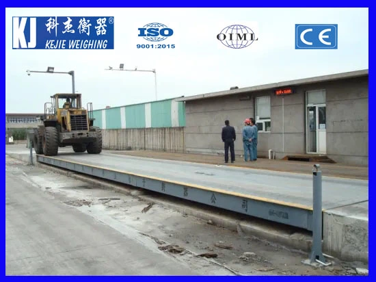 Fully Automatic Weighbridge/Truck Scale 80t with Weighing Controller From China Kejie Manufacturer for Industrial Truck Weighing