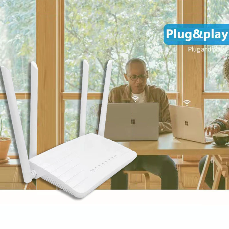 Home Use 300Mbps 4G CPE Wireless Router with SIM Card