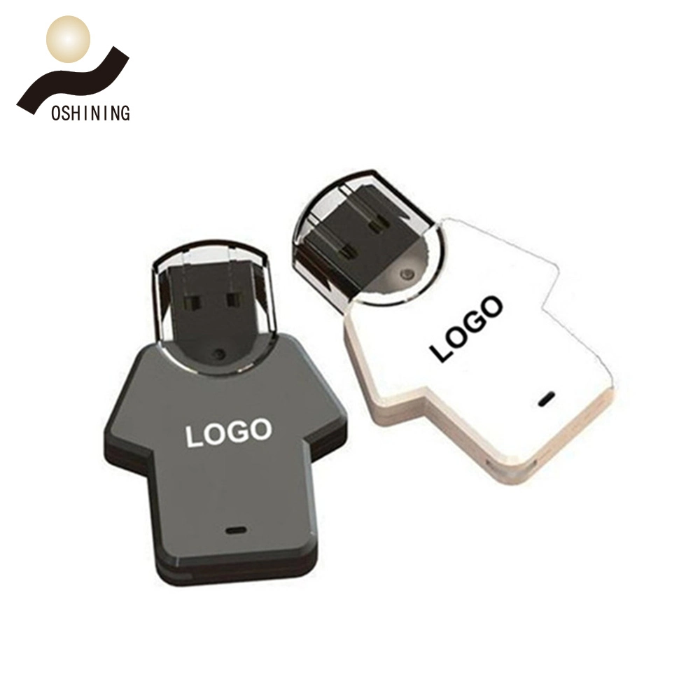 Promotional Plastic T-Shirt USB Flash Pen Memory Drive Stick