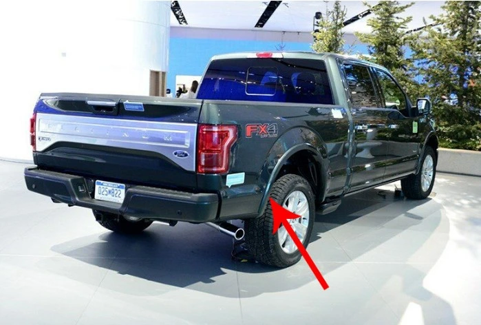 Ford Raptor F150, Ford Series Car Fender