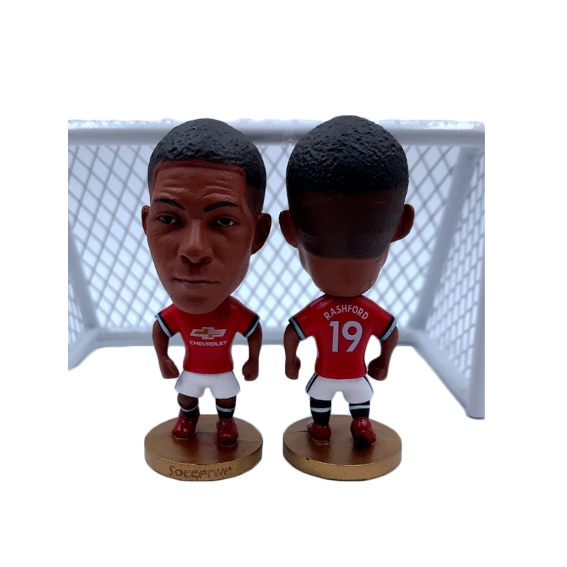 Equipo personalizado OEM conjunto ANIME Fútbol Jugador Acción muestra Decoración Acción muñeca Model