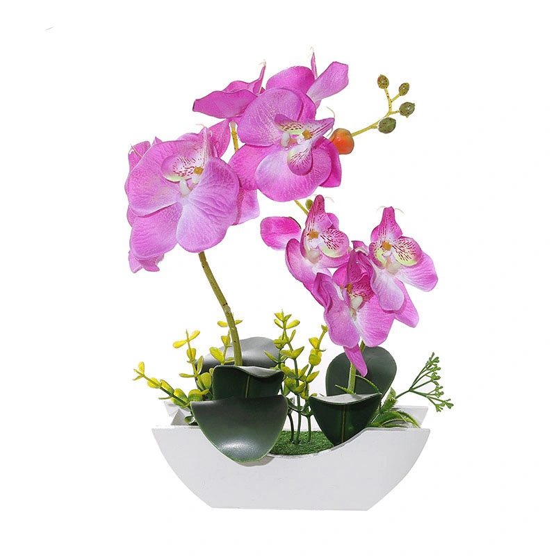 Hot Sale Silk Butterfly Orchid Artificial Flowers Decor for Home