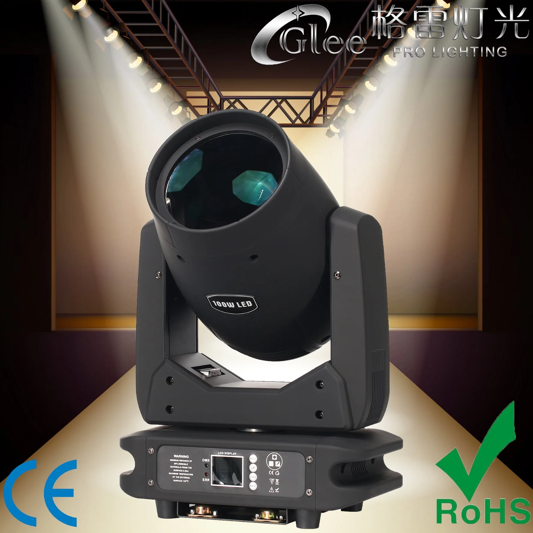 Professional Super Brightness 100W LED Beam Spot Moving Head