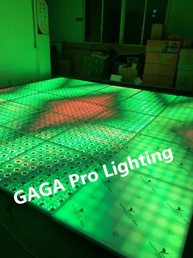 Portable 1m x 1m más barato de baile de LED Baldosas para luz de discoteca