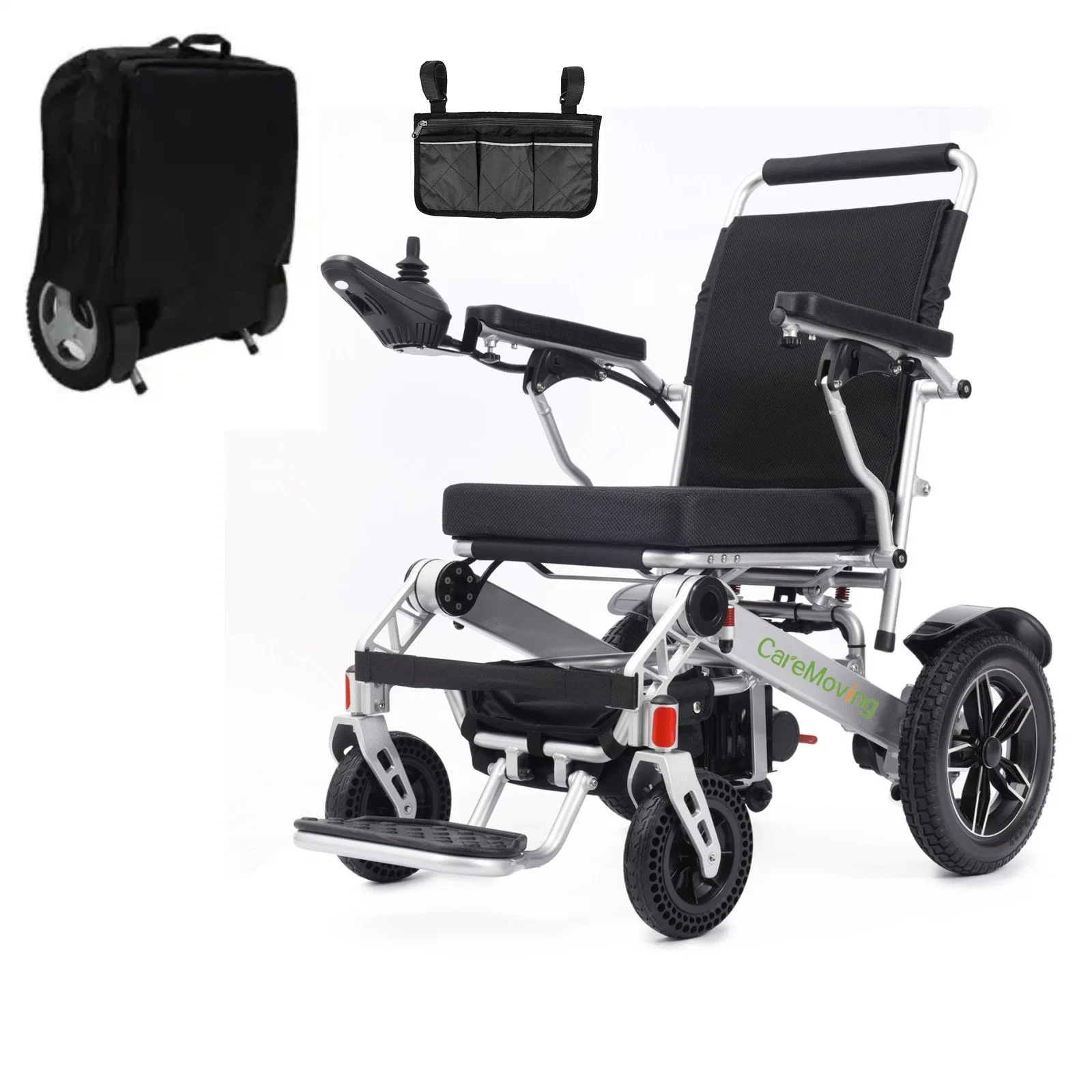 China Supplier Disabled Folding Power Mobility Wheel Chair Adult Aluminum Lightweight Electric Wheelchair with Lithium Battery