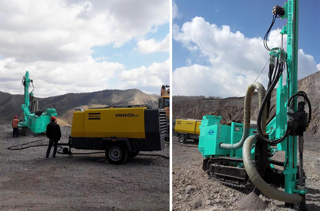 CE Certificate Approved Hf Environmental Friendly Hydraulic Blasting Rig for Open-Air