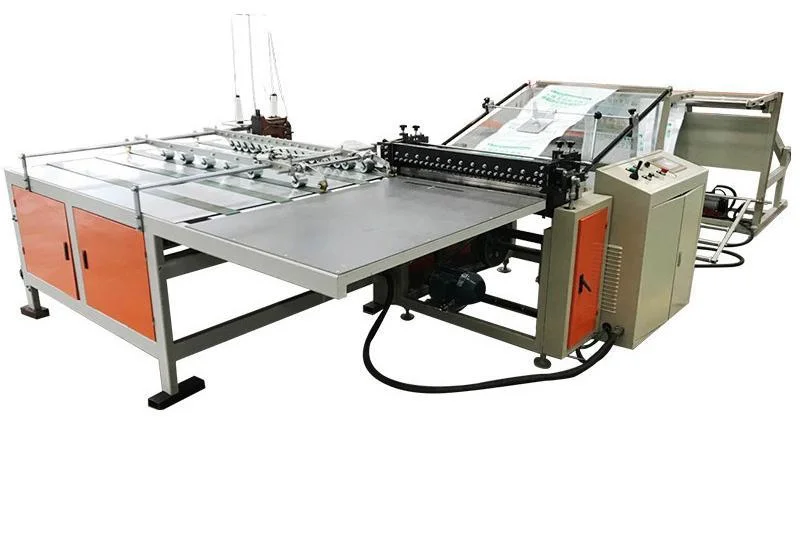 Automatic Woven Bag Laminating Machine High Efficiency and Energy Saving Double Film Head Composite Machine Coating Equipment