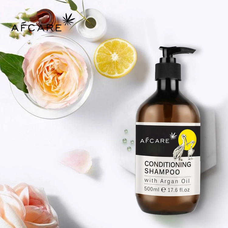 Wholesale/Supplier 500ml Moroccan Argan Oil Shampoo Wash and Hair Care Nourishing Damage Repaired Argan Oil Shampoo