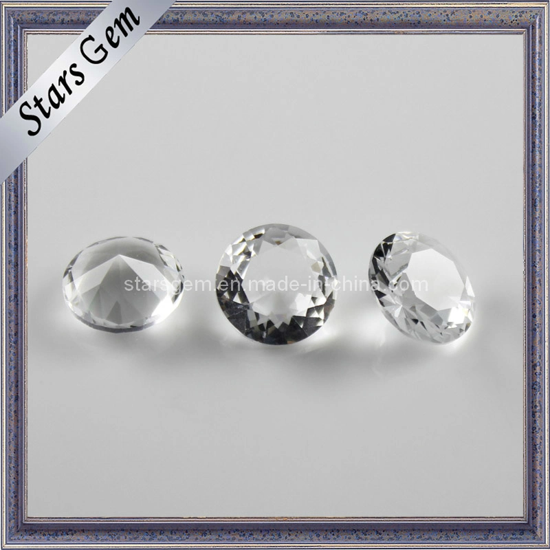 Shining Clear Transparent Rond Shape Crystal Glass Beads