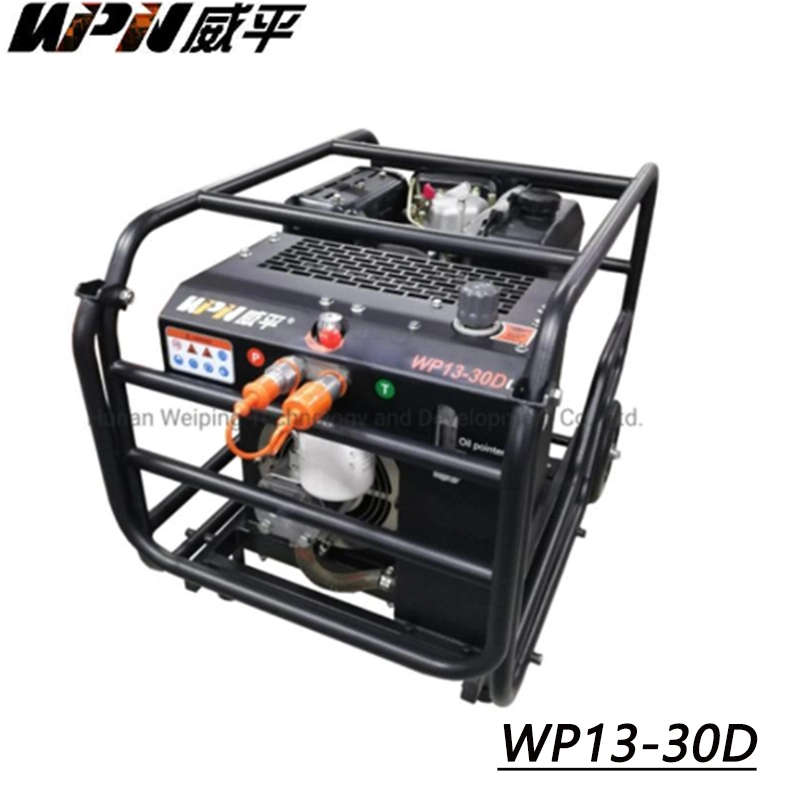 13.5HP Efficient High Pressure Diesel Power Station Hydraulic Power Unit Pack