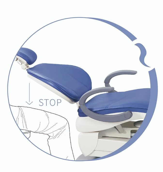 Factory Manufactured Promotion Dental Unit Chair with LED Light CE and FDA Approved