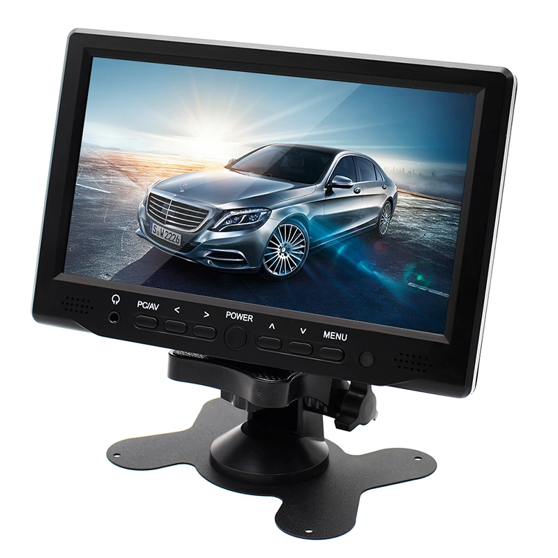 High Brightness Super HD LCD 7inch Car Monitor with VGA+AV+HDMI