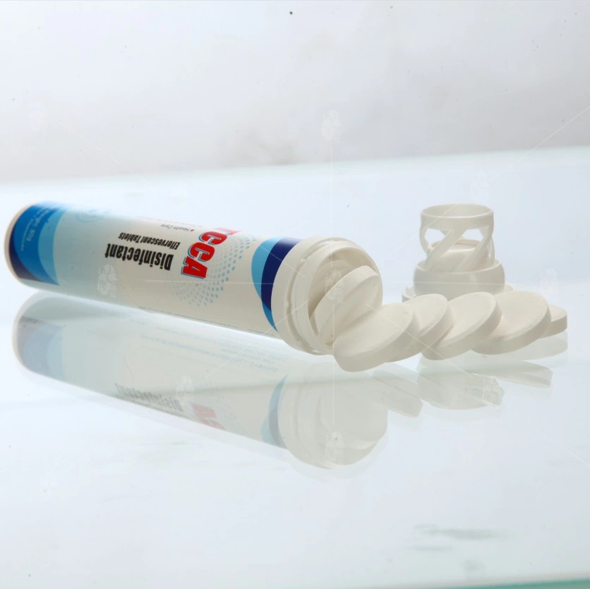 Fabricante China desinfectar tableta efervescente pastillas de limpieza