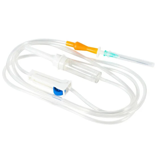 Kit de perfusion IV pour prélèvement sanguin médical pour veine du cuir chevelu avec Luer Lock