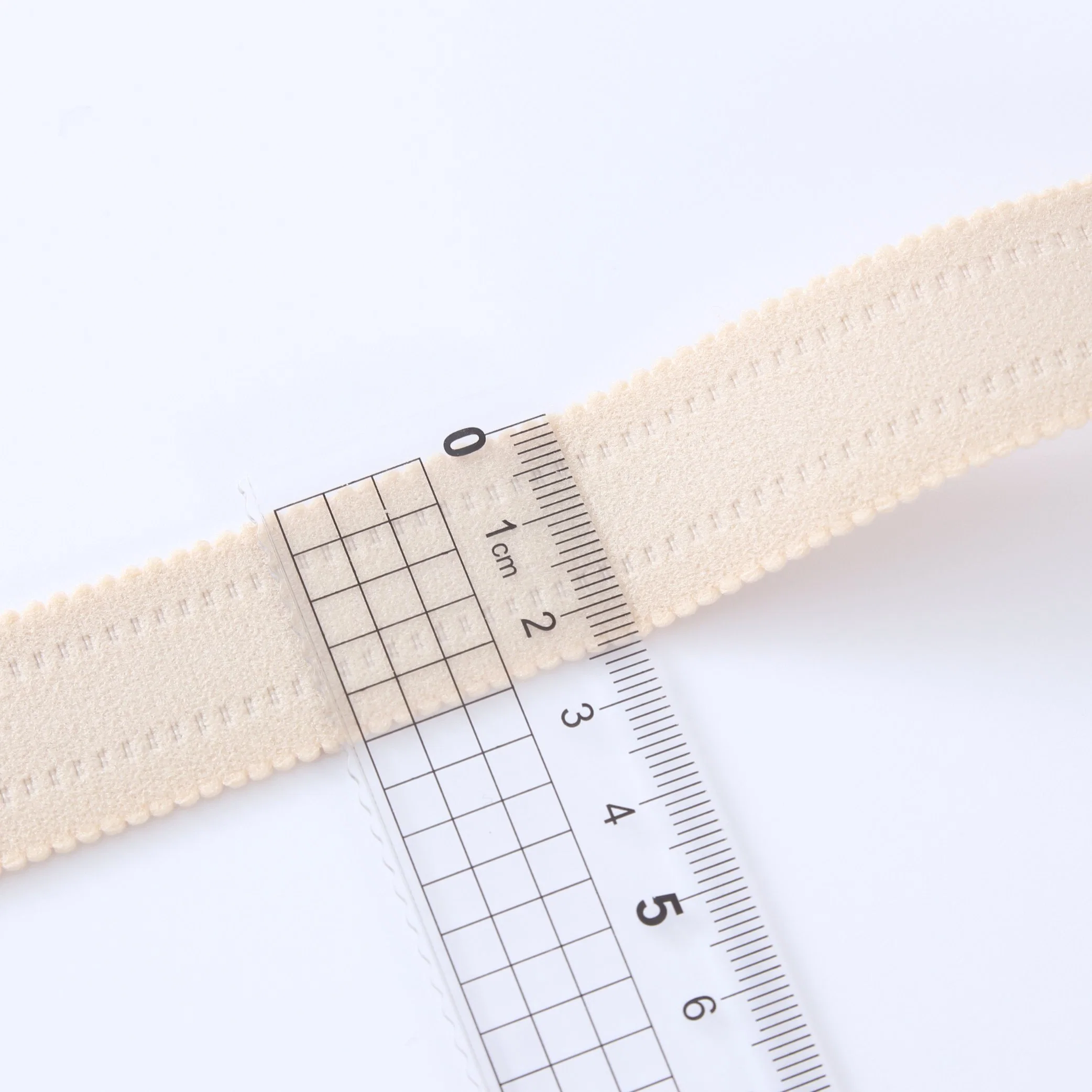 High quality/High cost performance  Plush Non-Slip Double Teeth Edge Nylon Spandex Soft Underwear Bra Strap Tape Band Webbing Elastic