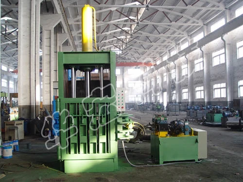 Vertical Waste Paper Cardboard Plastic Pet Bottle Balers