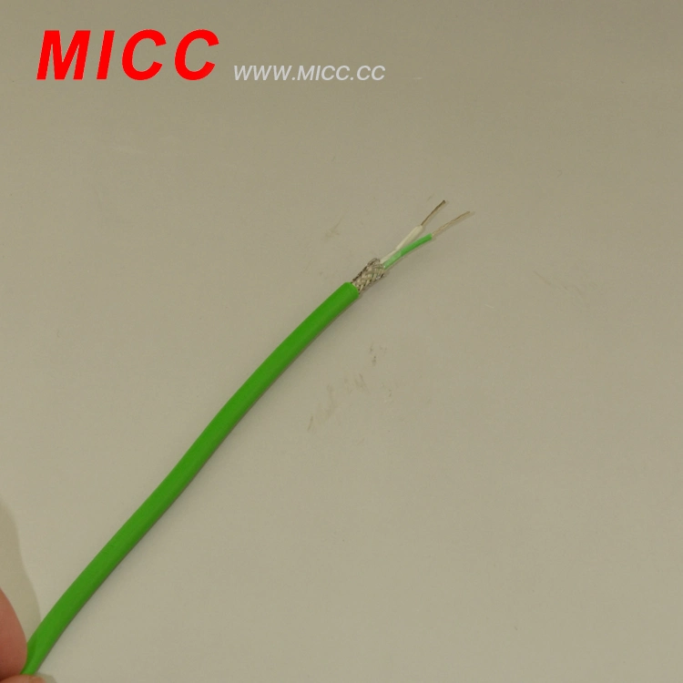 Micc Braided Shielded K Type Thermocouple Cable/Wire with High Temperature Fiberglass