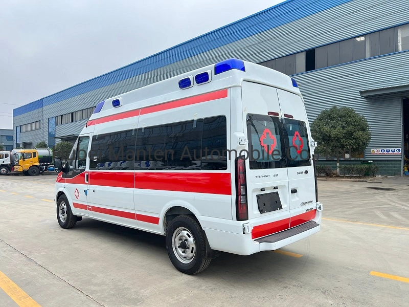 Factory New Diesel V348 Mobile Classic Transit Ford Ambulance for Sale 4X2