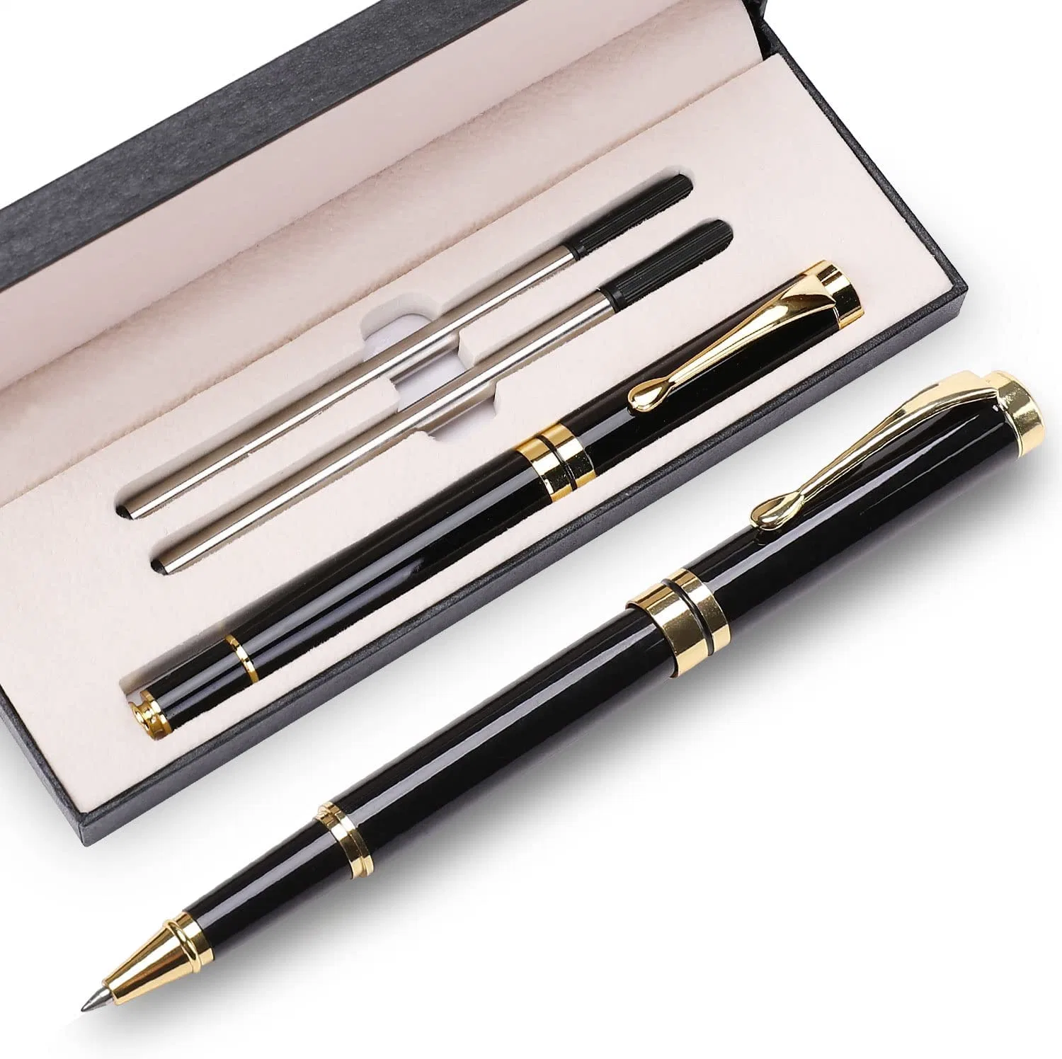 Graduation Luxus Rollerball Stifte Geschenke Metall Phantasie Stift Rollerball Stifte College-Geschenk