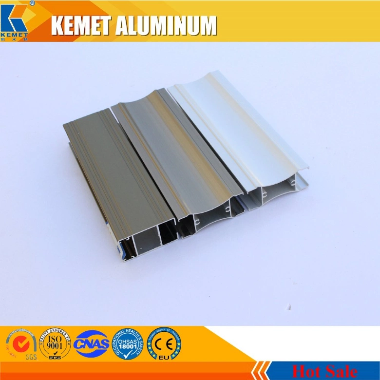 Powder Coating/Anodising Champagne 6063 Extruded Aluminum Frame for Window and Door