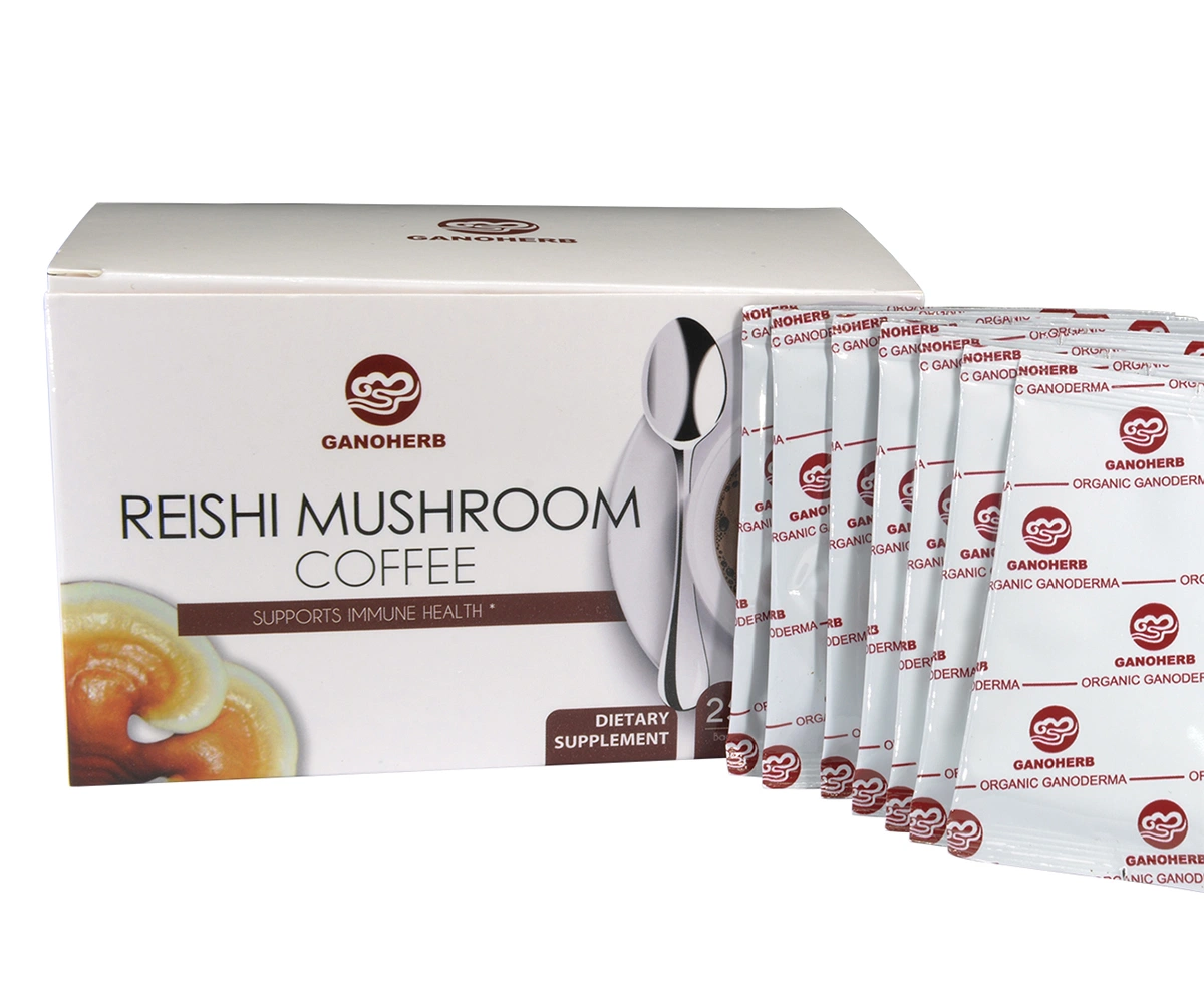 Großhandel/Lieferant Reishi Pilz Kaffee Ganoderma Kaffee für die Unterstützung der Immun Gesundheit