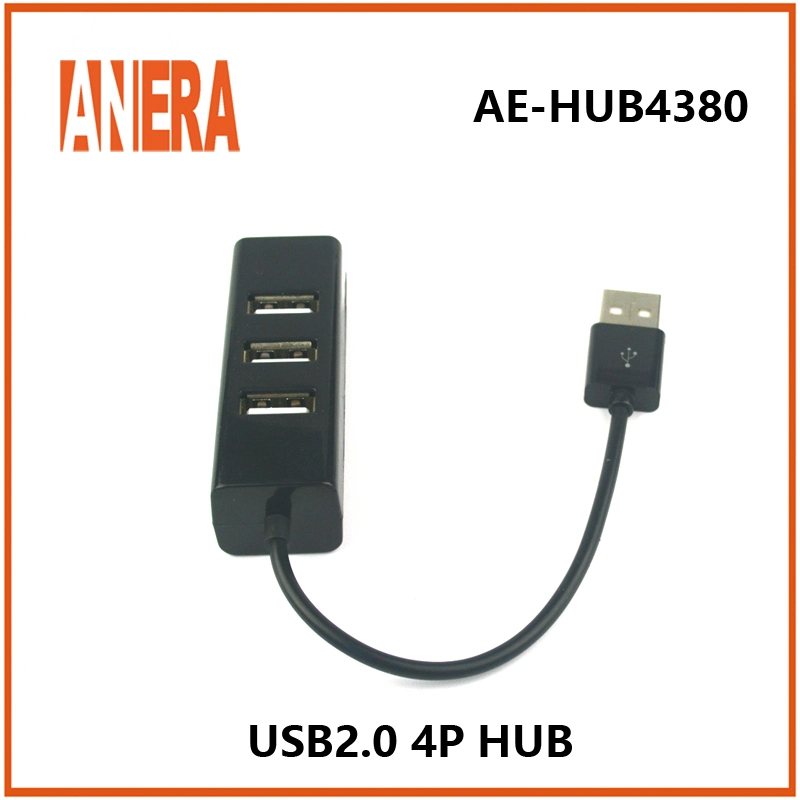 Mini High Speed USB 2.0 4 Port Hub