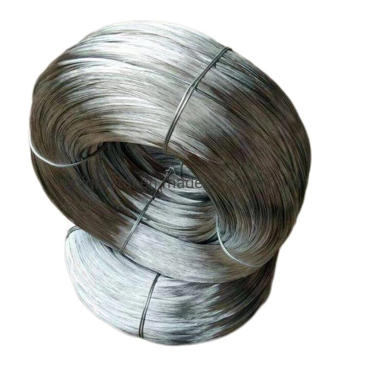 Wire Low Carbon Hot Dipped Galvanized Steel Electro Galvanized Loop Tie Wire Binding Wire Zinc Coated