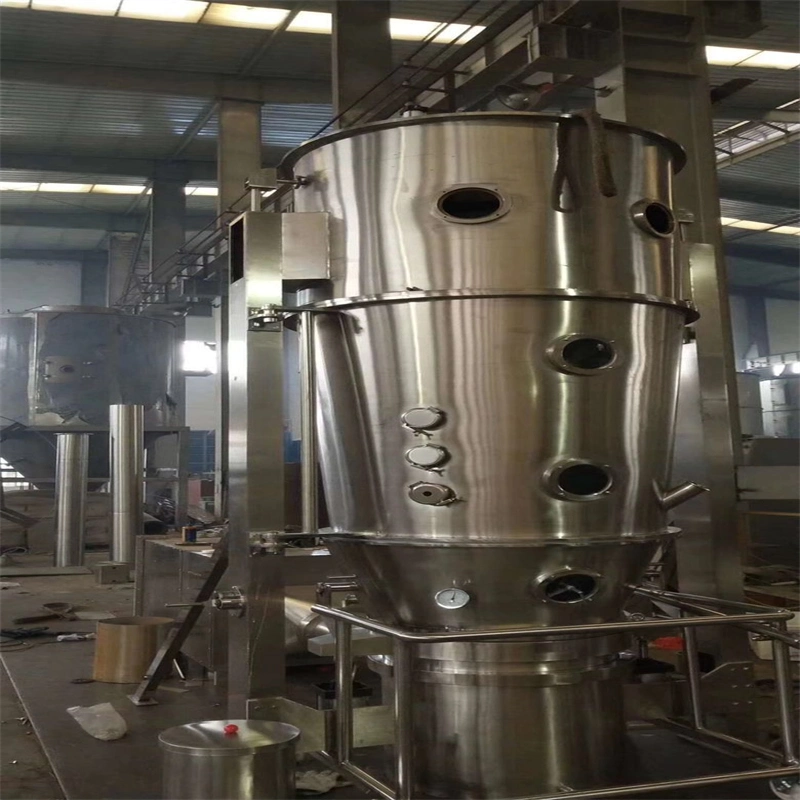 2022 New Customized High Efficiency Vertical Multipurpose One Step Tilapia Collagen Fluidized Bed Granulator