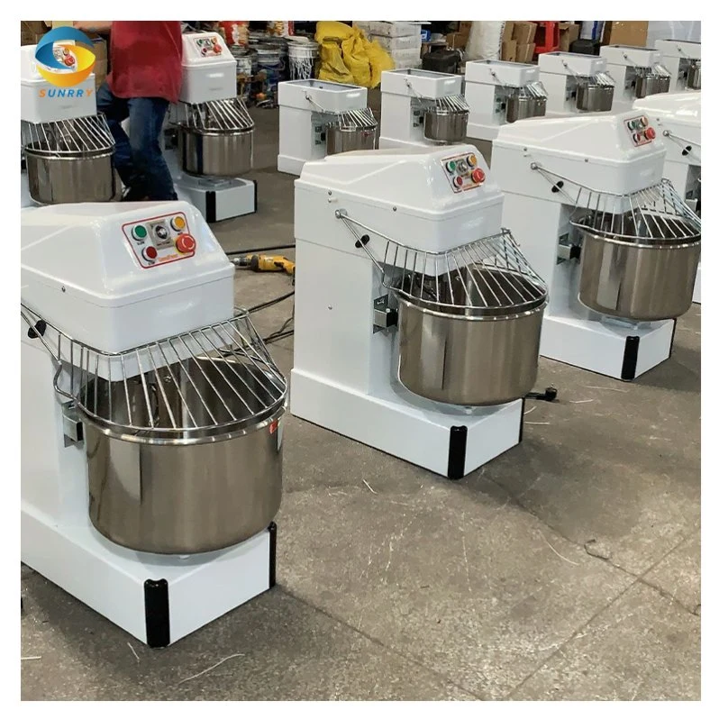 Máquina de mistura de massa de pizza comercial10L-260L Bowl Padaria Volume Mixer de massa em espiral