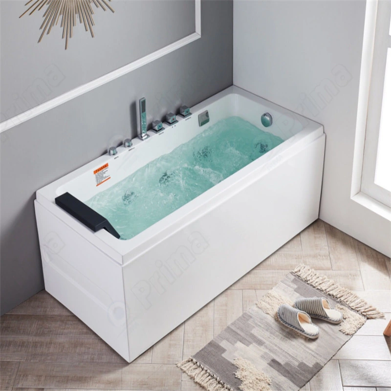 Small Size Matt Solid Surface Freestanding Bathtub Pedestal Bathtub