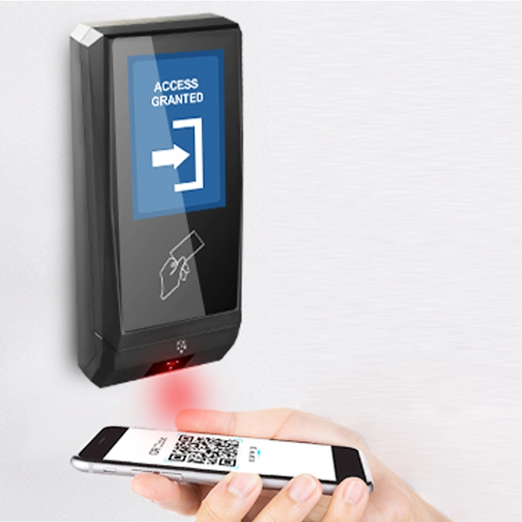 3,5" сенсорный экран код QR сканер время посещаемость машины NFC RFID системами контроля доступа с помощью Sdk