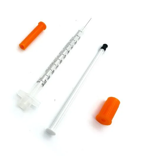 Disposable Medical Insulin Syringe in Different Size U100 U50 U40 U30