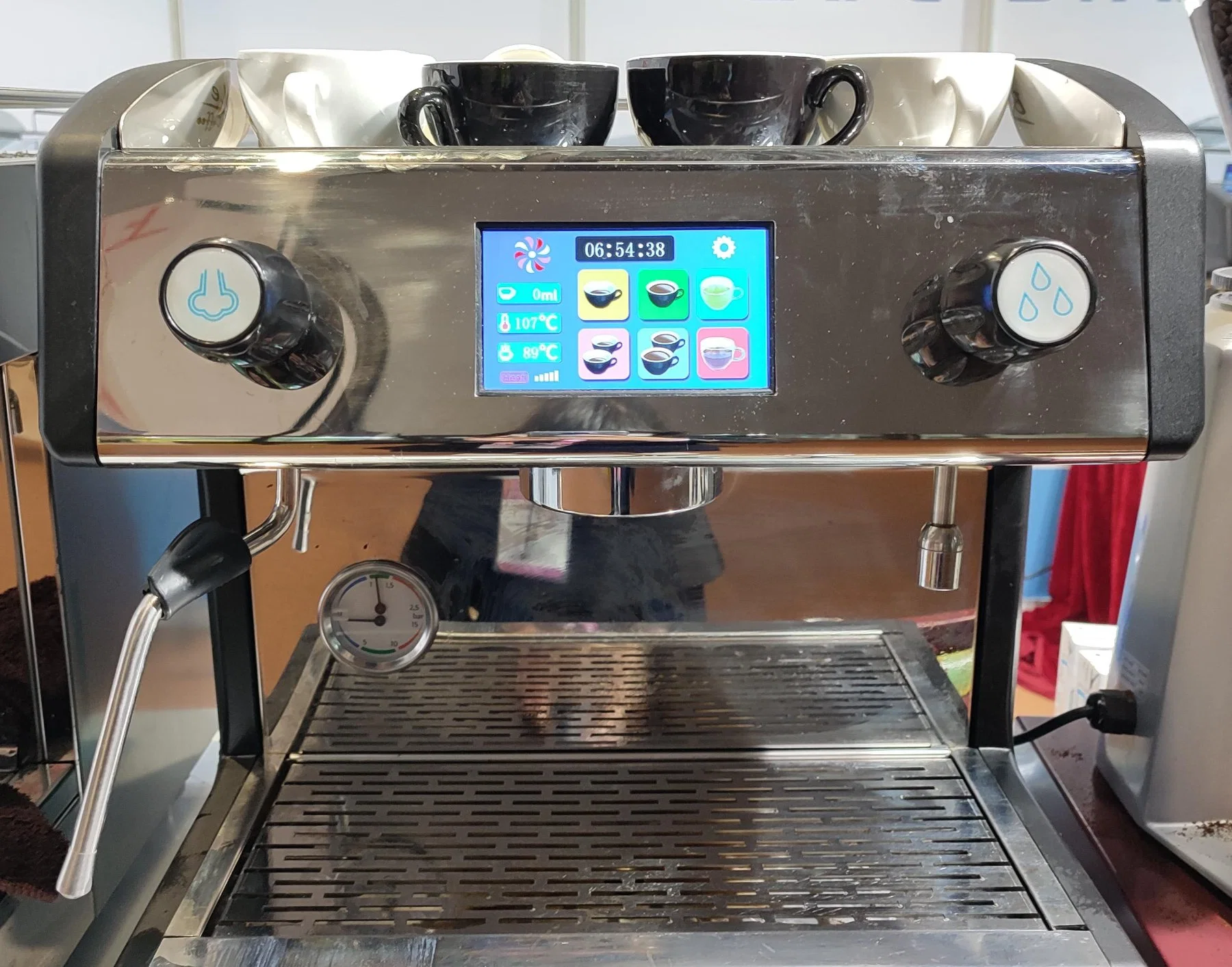 Máquina de café a vapor com máquina de café expresso boa Venda automática Para Restaurante