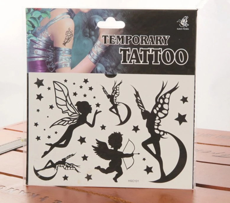 Benutzerdefinierte temporäre Tattoo Sticker Mini Kinder Tattoo Sticker für Kinder