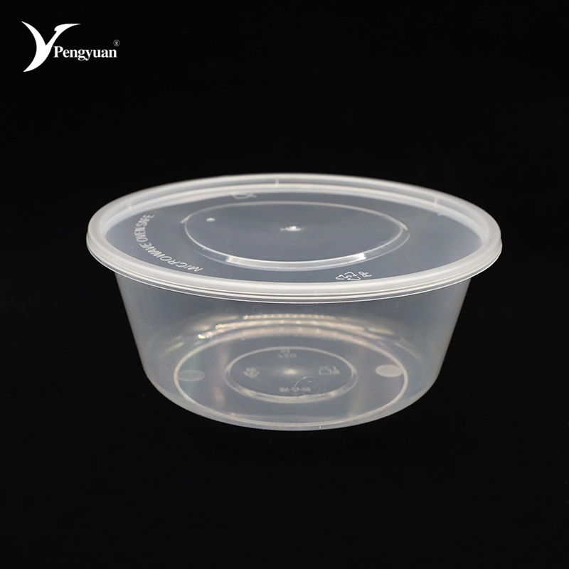 Disposable Plastic Food Containers with Lids for Microwave