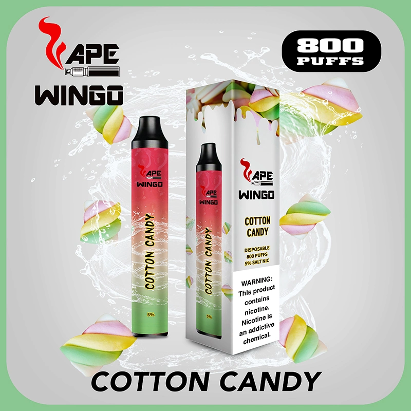 Caneta de papel descartável Vape original Factory Direct Sales 800 OEM Cigarros eletrónicos (aceitar OEM)