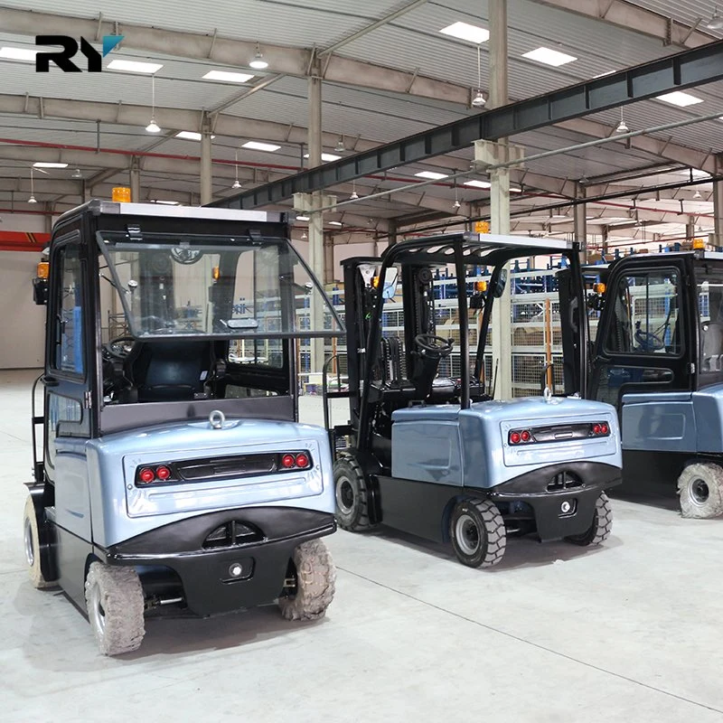 Adjustable Electric Royal Standard Export Packing 4WD 18ton 4 Wheels Forklift