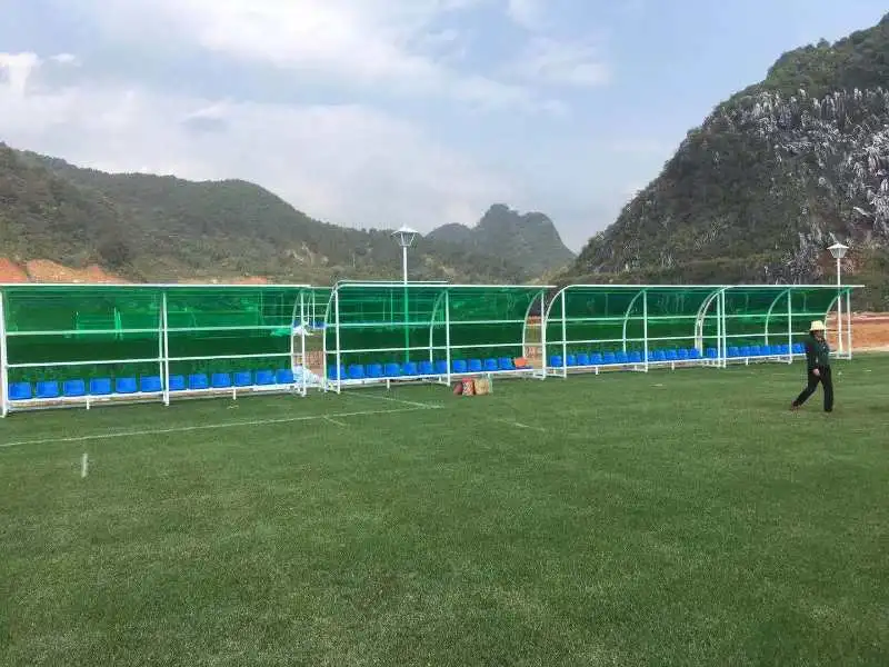 Gimnasio Banco de fútbol estadios de fútbol portátil Bleacher Banco de fútbol sustituto