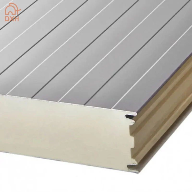 950/1150mm Fireproof Dxh Road Shipping and by Sea PU Wall Panels Polyurethane Composite Panel