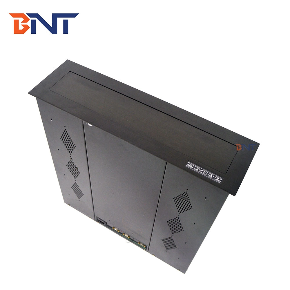 Conference Furniture for LCD Monitor Motorized Lift Mechanism with Remote Control