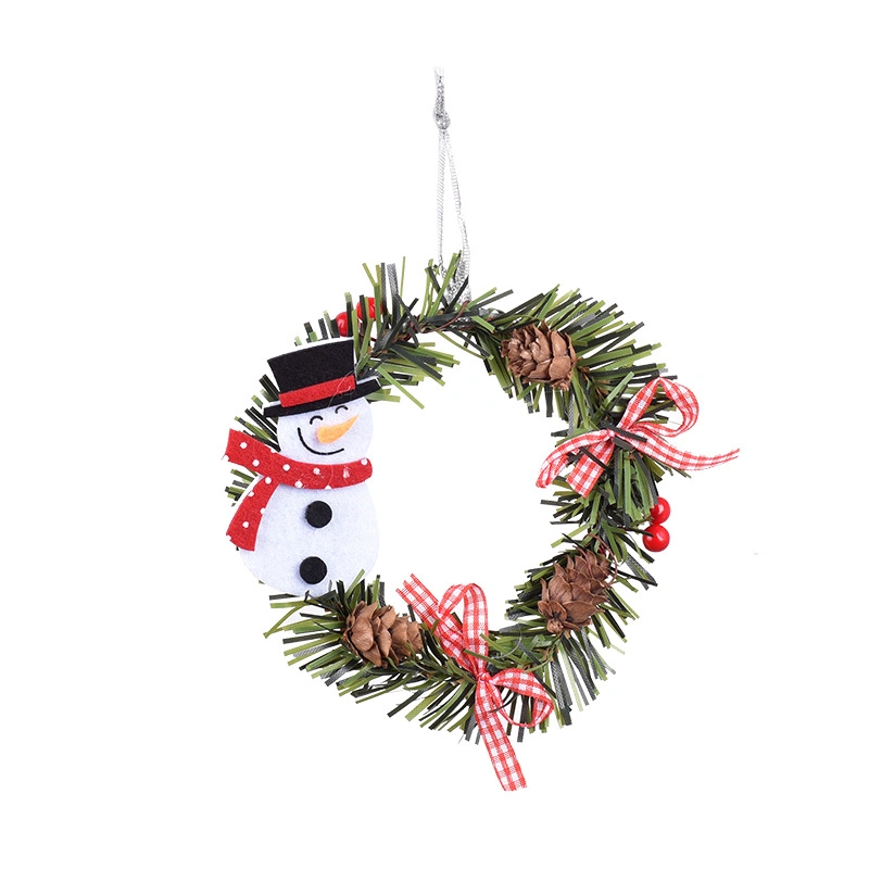 Christmas Wreath Hanging Festival Party Supplies Christmas Party Decoration Wreath Garlands