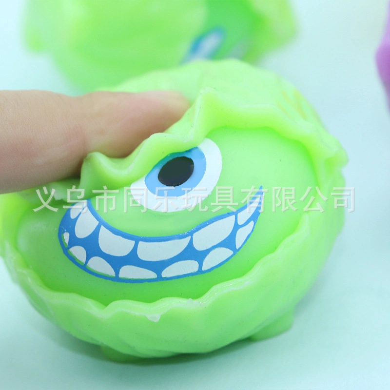 Wholesale/Supplier Promotion Gift Cabbage Stress Relief Kit Soft Squeeze Ball