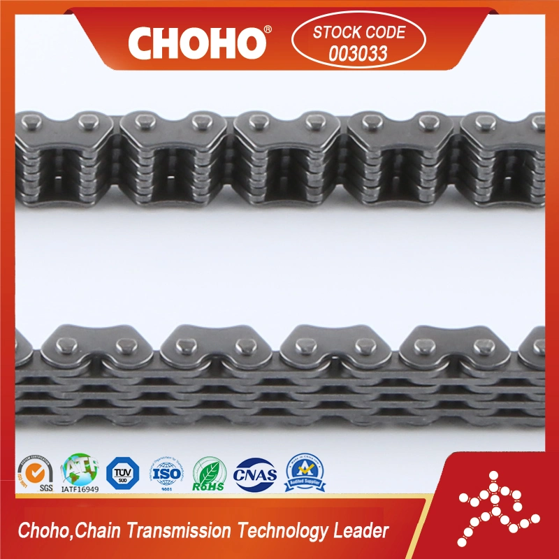 Honda Timing Chain System transmisión de cinta transportadora Motor de accionamiento de la industria silenciosa Cadena de rodillos móvil automática