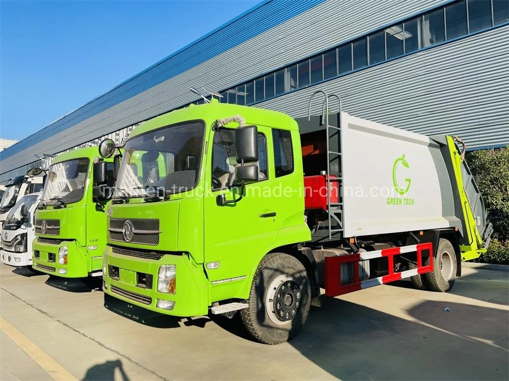 Rhd Dongfeng 8m3 9m3 10m3 12m3 Trash Compactor, Refuse Collection Truck Price